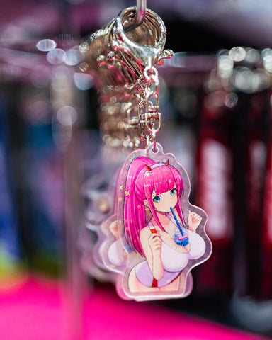 Boba Babe Key Chain